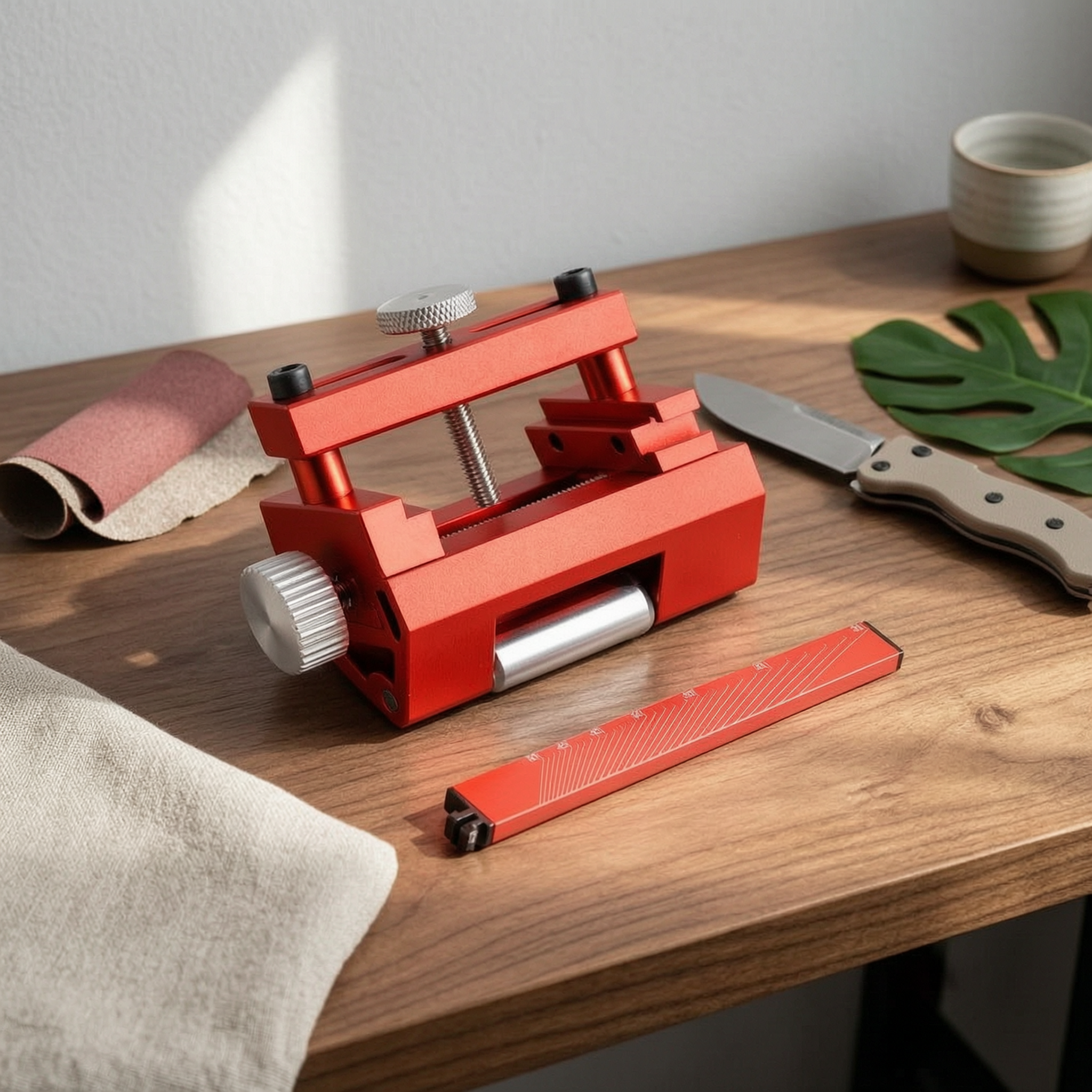 Workshop Tools Knife Sharpener - Alat Pengasah Pisau Sudut Tetap dengan