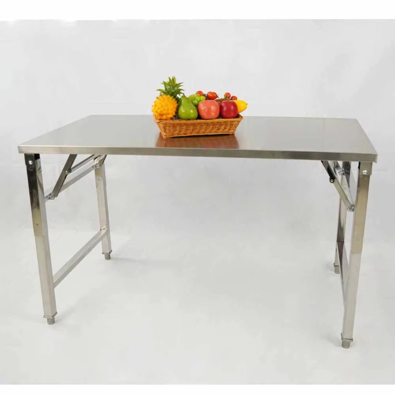 Workbench Portable Fold - Meja Makan Lipat Stainless Steel Portabel