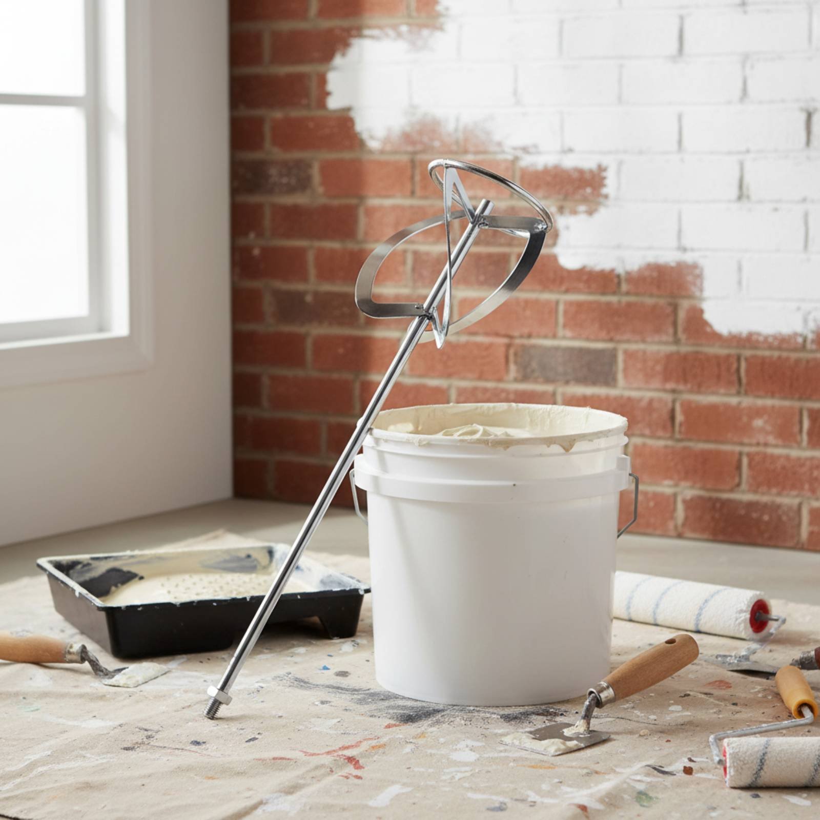 Workshop Use Tools - Pengaduk Semen Tahan Lama, Aksesori Bor