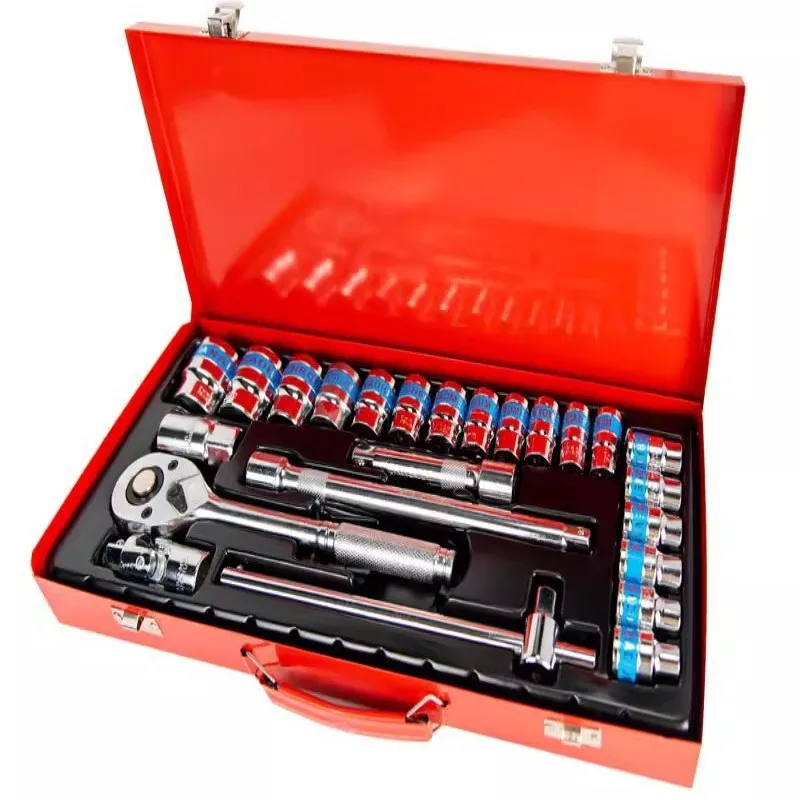 Workshop Tools Kit - Set Kunci Ratchet Multifungsi untuk Perbaikan