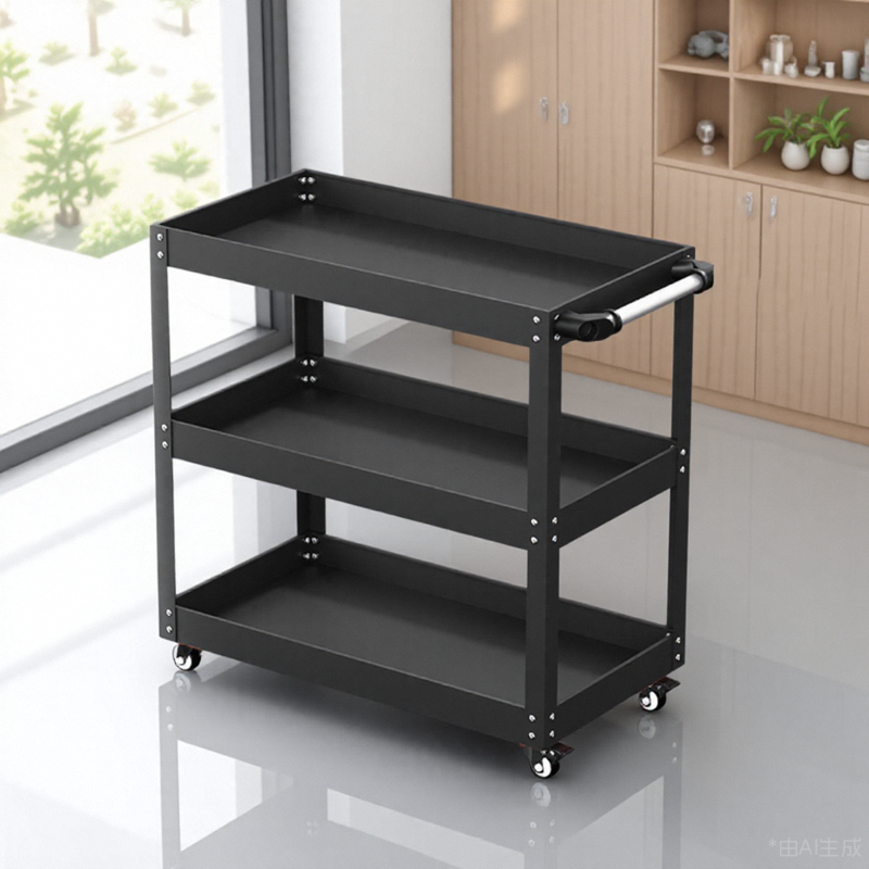 Workshop Tools Shelf - Troli perkakas multifungsi Penyimpanan bergerak Rak