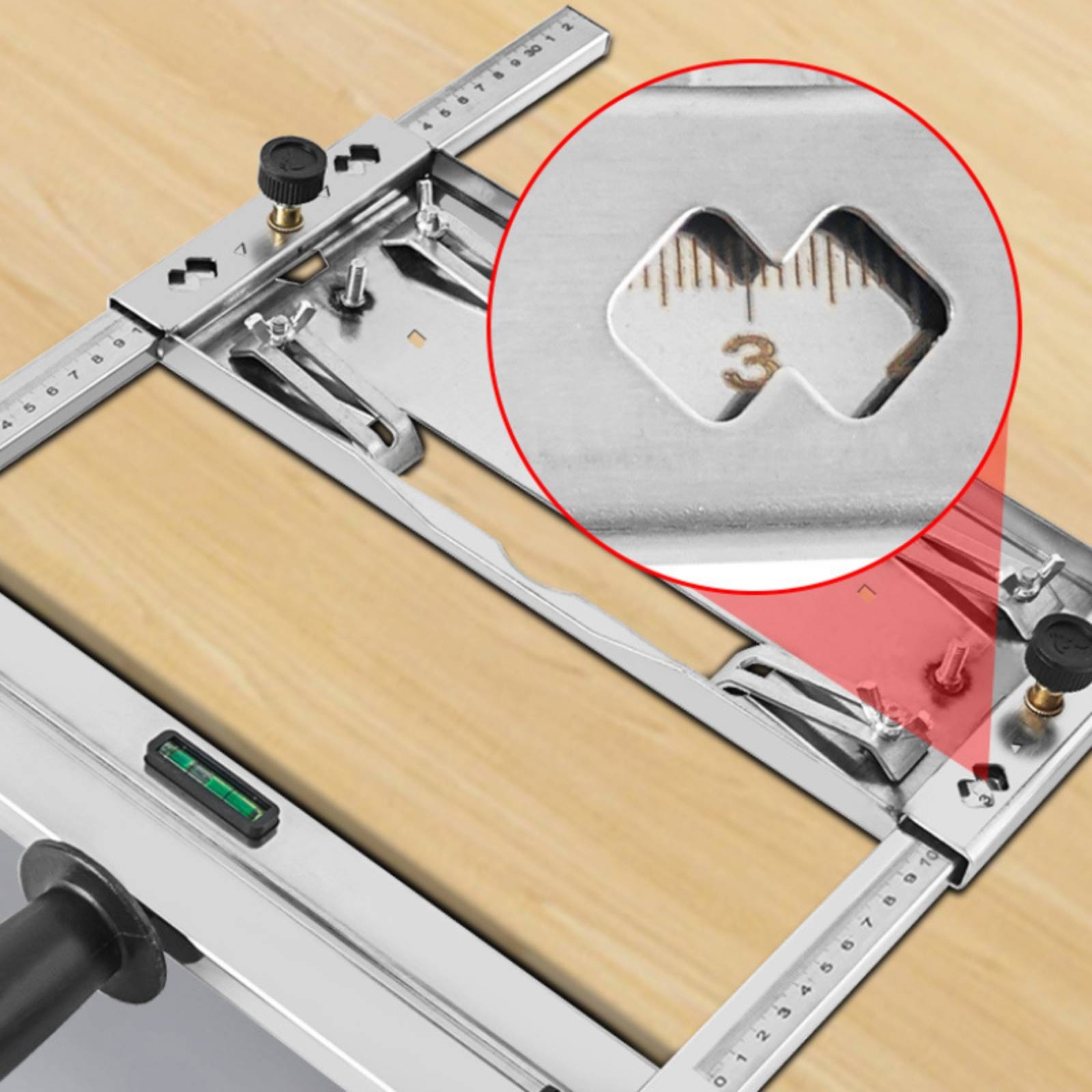 Workshop Cutting Tools - Panduan Pemotongan Papan, Panduan Pemangkasan Perimeter