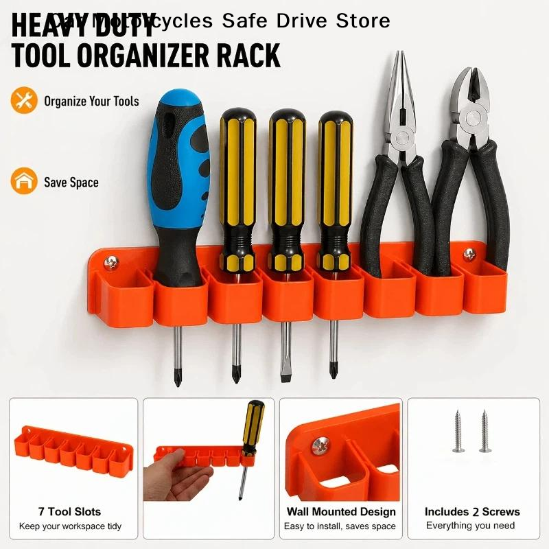 Workshop Use Tools - 【M】Organizer Kunci Pas Plastik yang Dipasang