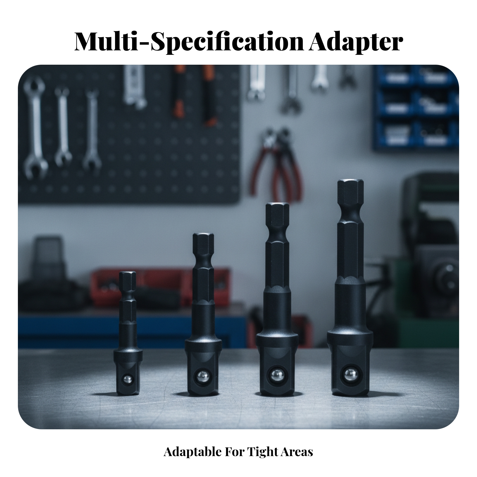 Tools & Workshop Equipment - Aksesori Alat Adaptor Hexagonal Silinder ke