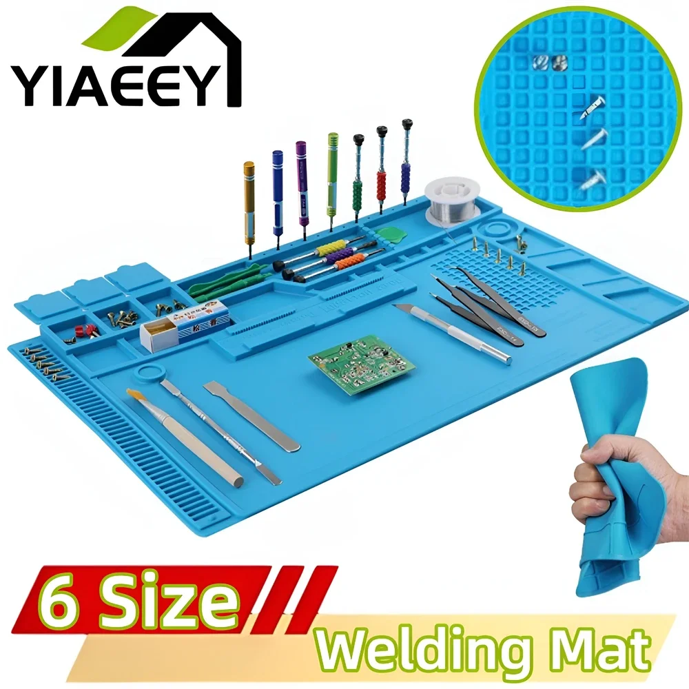 Tools For Welding Workshop - Tikar las bantalan kerja insulasi panas,