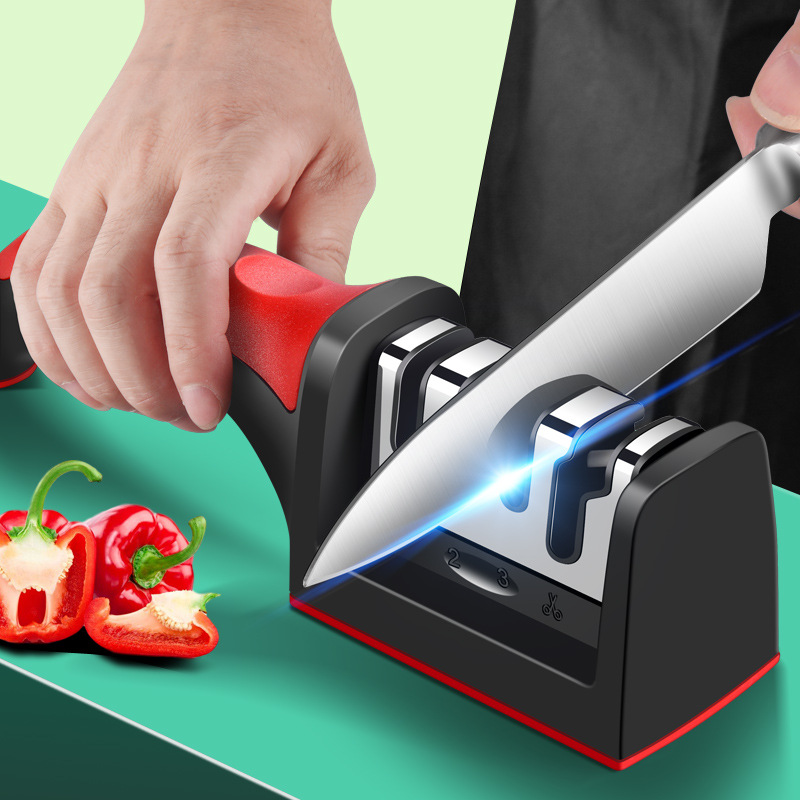 Workshop Tools Knife Sharpener - Batu Asah Keramik Tungsten Karbida Multifungsi