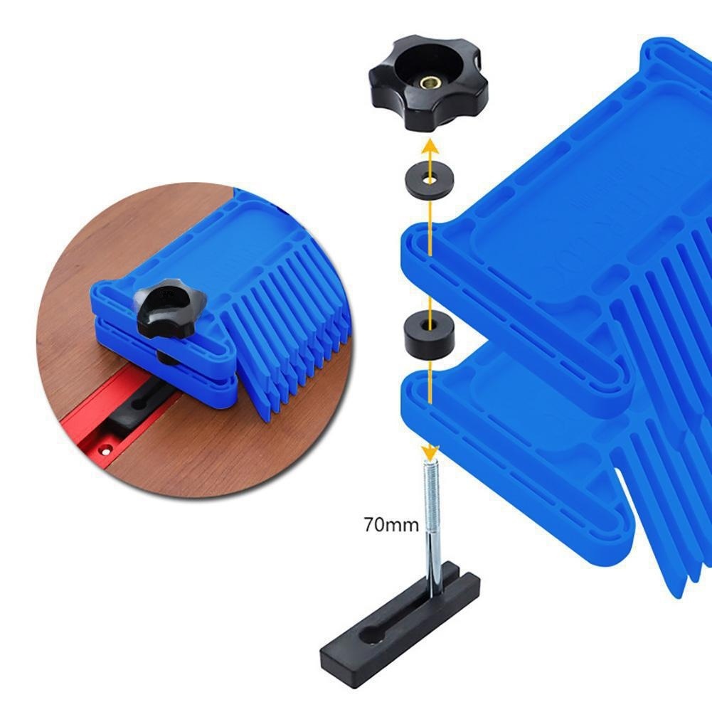 Workshop Tools And Safety - Set Papan Pelindung Plastik ABS Biru