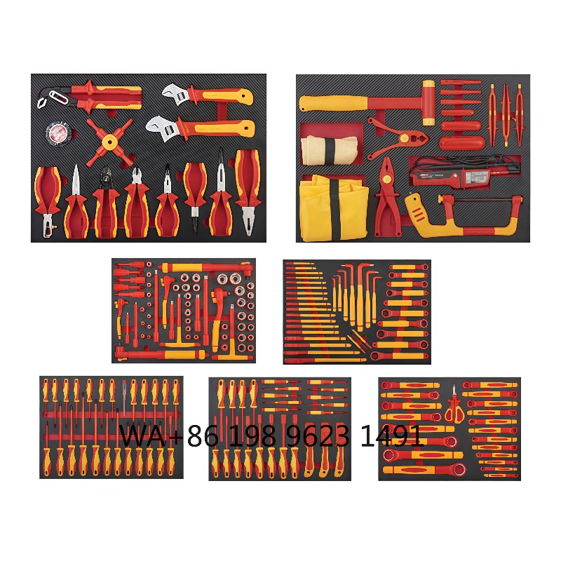 Workshop Tools And Safety - Set Peralatan Isolasi 198 Buah dengan