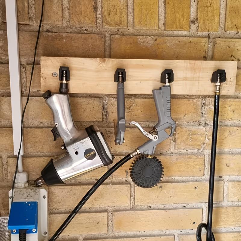 Tools Set Workshop - 4Pcs Set Penyangga Alat Pneumatik Dinding,