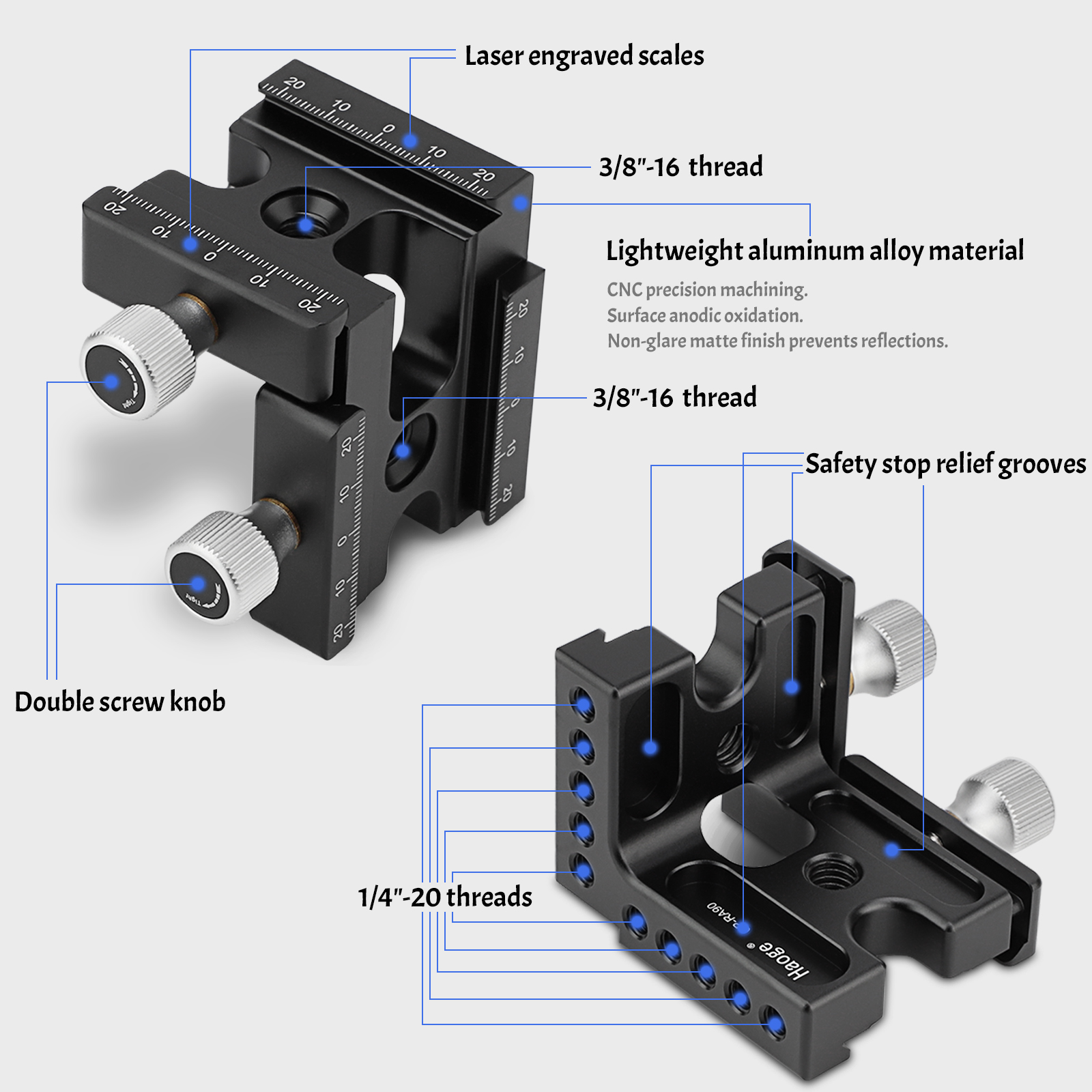 Haoge Right Angle Clamp 90 Der - Angle Clamp 90 ulasan dan harga