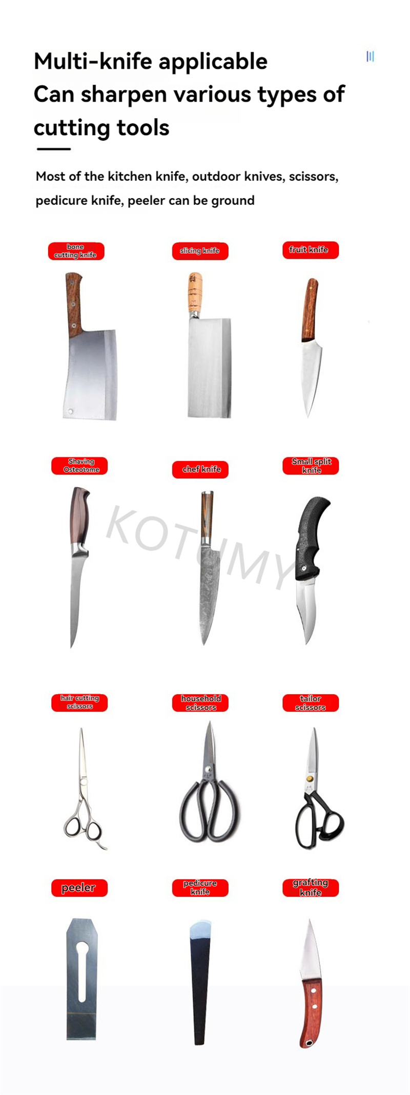 Alat Penajam Pisau Sudut Tetap - Workshop Tools Knife Sharpener ulasan dan harga