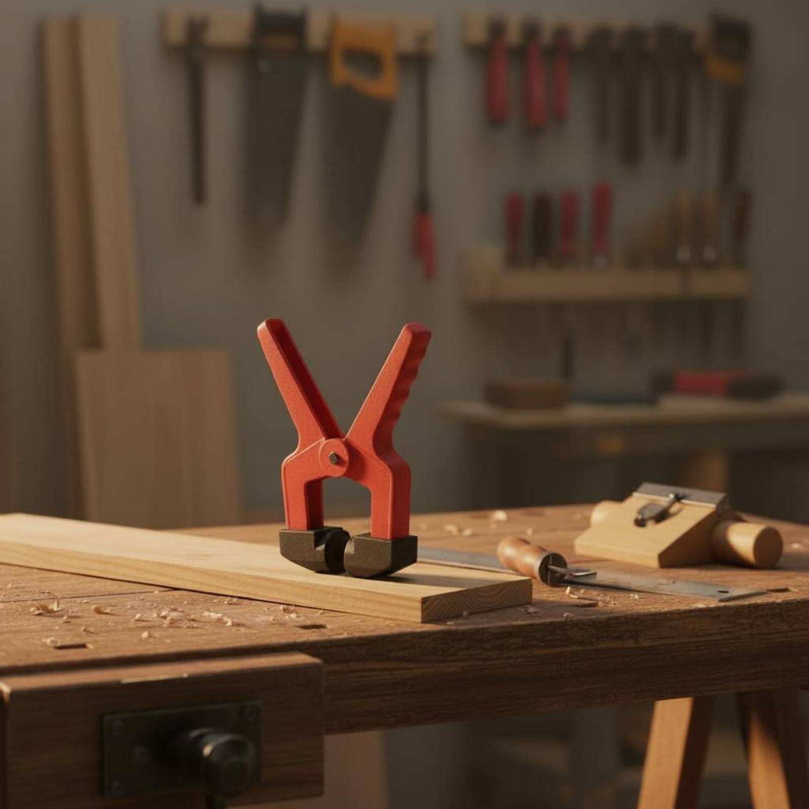 Penjepit Segitiga Warna Merah  - Hand Tools In Workshop ulasan dan harga