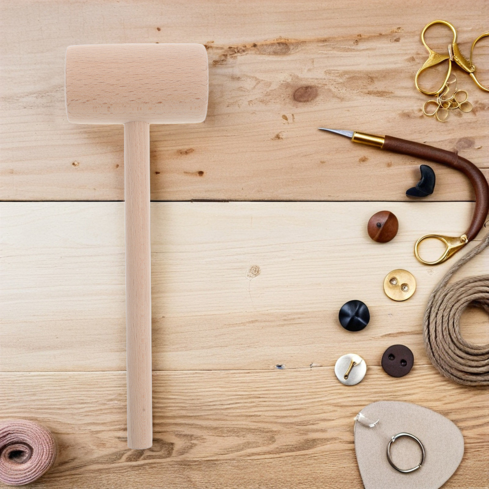 Palu Kayu untuk Kerajinan DIY, - Mallet Wood Carving ulasan dan harga