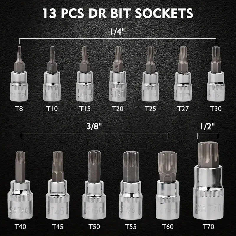 13pcs Set Kunci Torx Alat Perb - Car Workshop Tools Kit ulasan dan harga