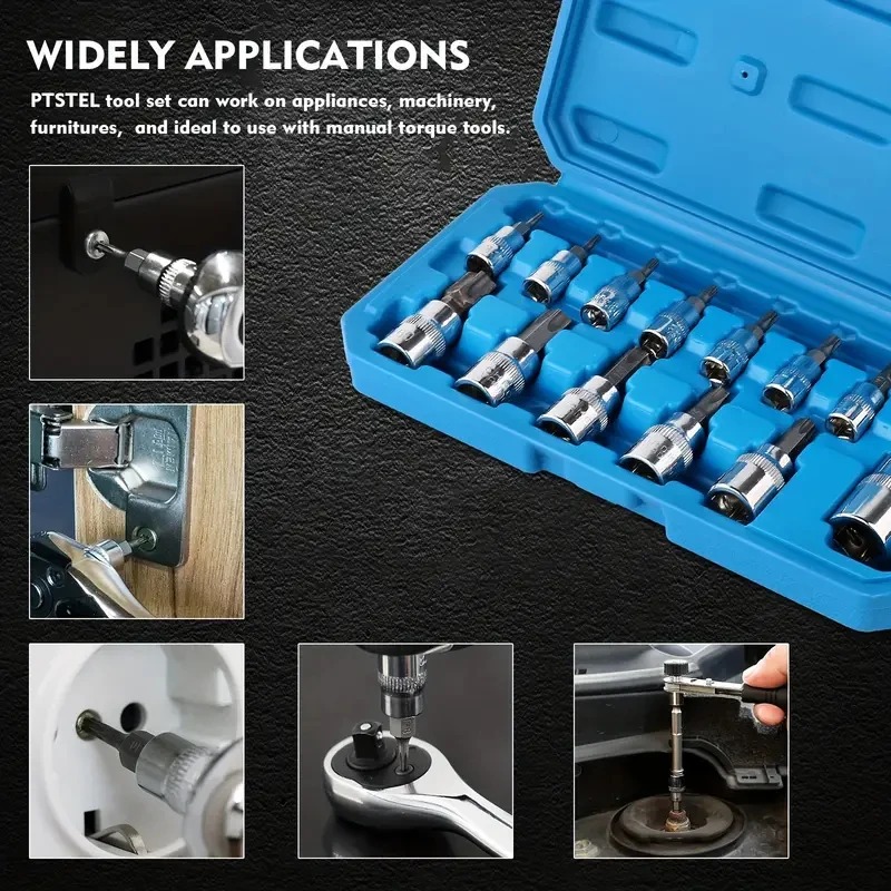 13pcs Set Kunci Torx Alat Perb - Car Workshop Tools Kit ulasan dan harga