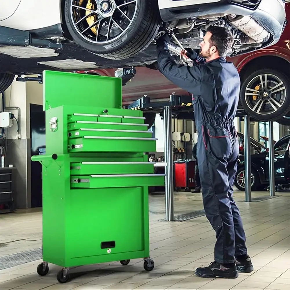Lemari Perkakas Beroda 8 Laci  - Workshop Use Tools ulasan dan harga