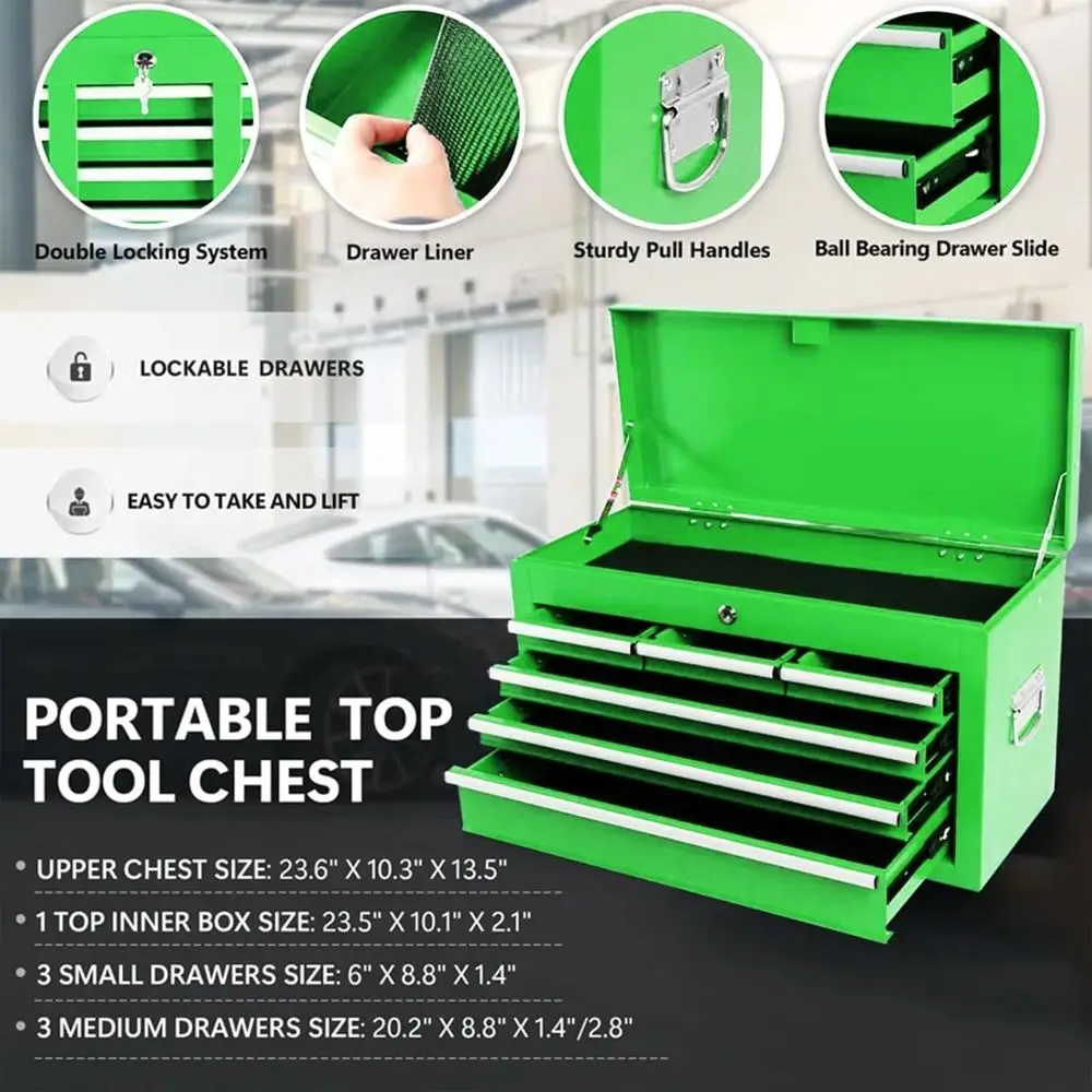 Lemari Perkakas Beroda 8 Laci  - Workshop Use Tools ulasan dan harga