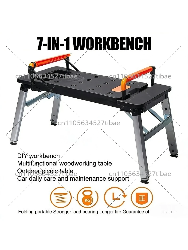 Meja Kerja Lipat Portabel 7-in - Workbench Portable Fold ulasan dan harga