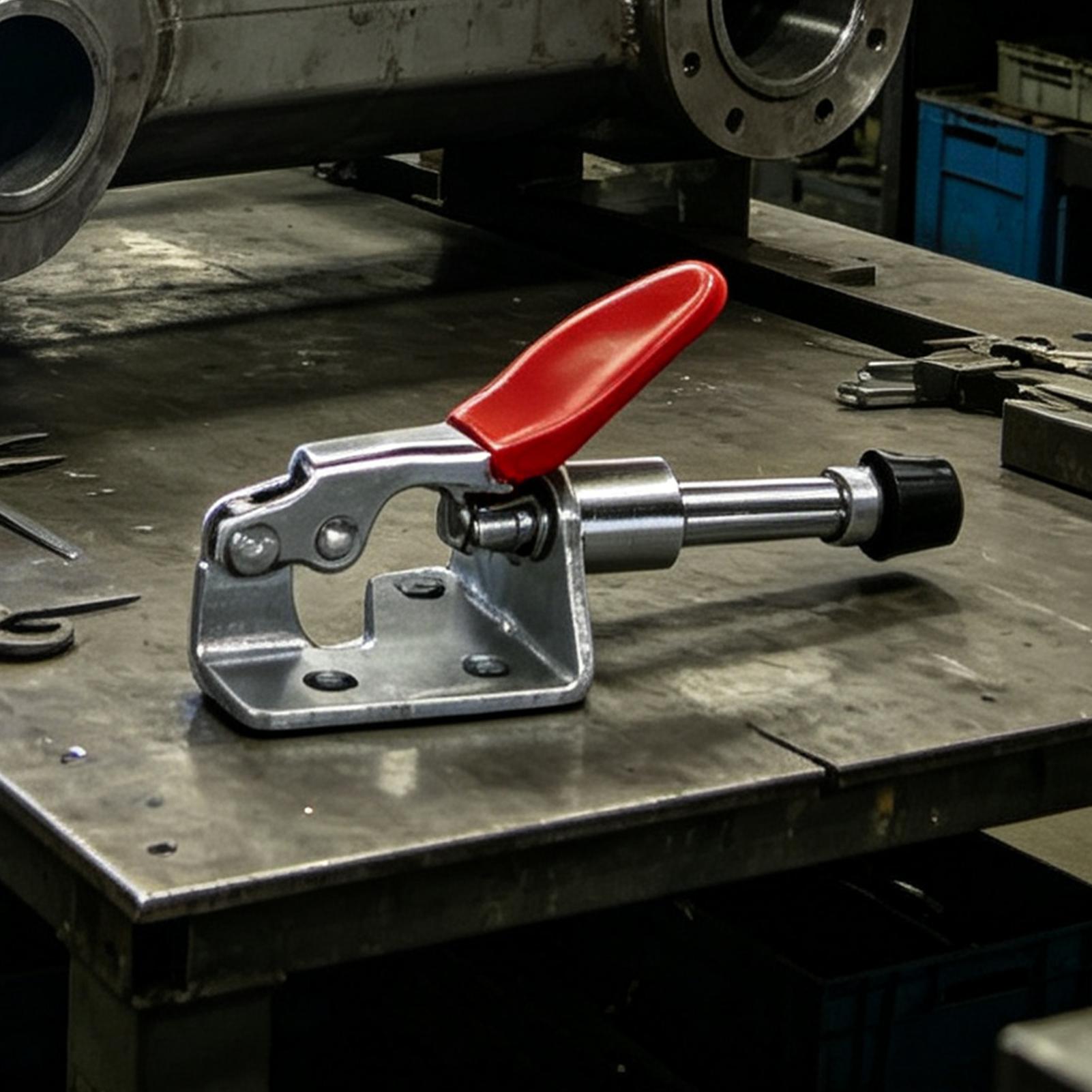 Penjepit Toggle Horizontal Kap - Tools For Welding Workshop ulasan dan harga