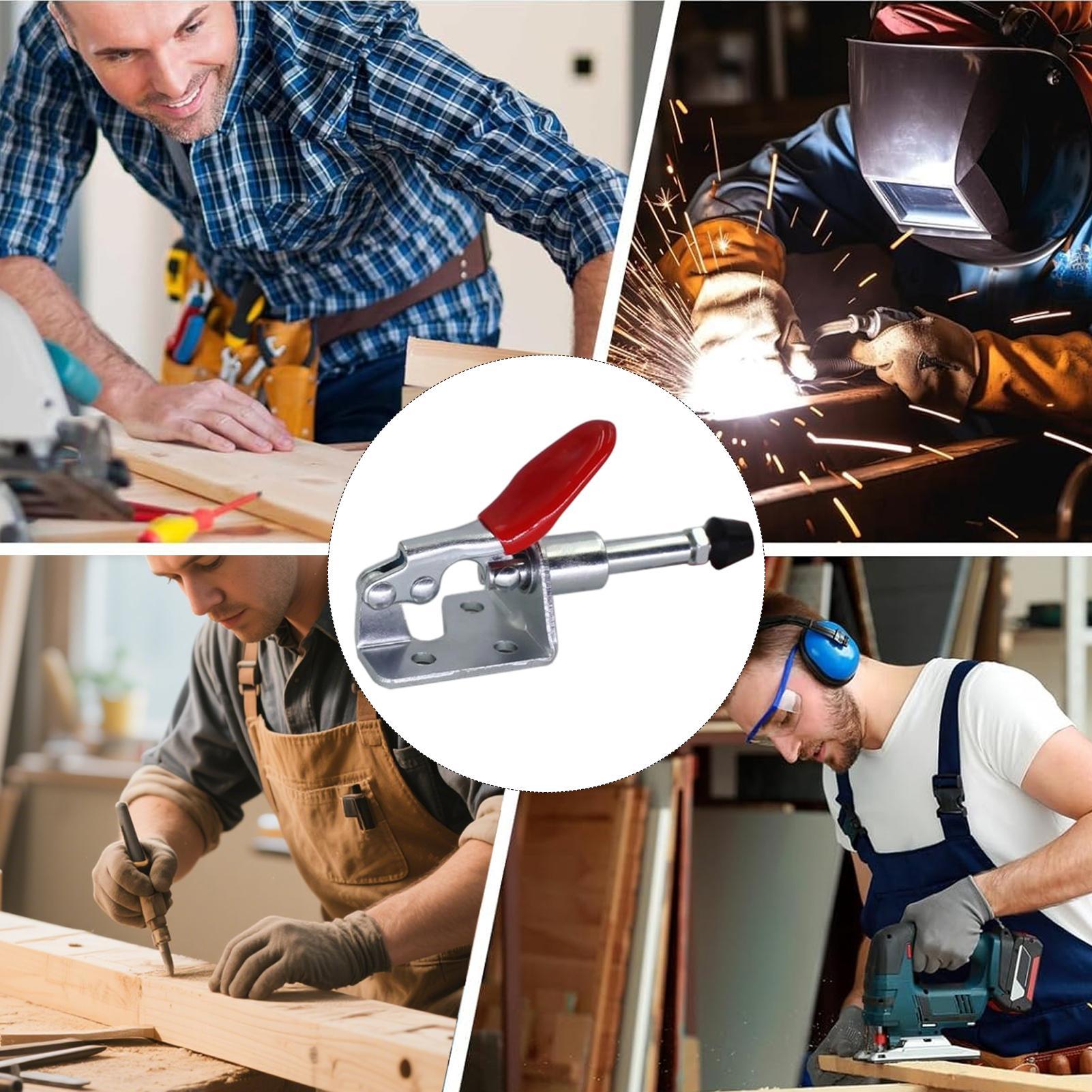Penjepit Toggle Horizontal Kap - Tools For Welding Workshop ulasan dan harga