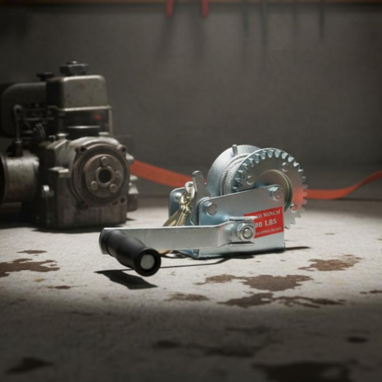 Winch Engkol Tangan Portabel,  - Hand Tools In Workshop ulasan dan harga