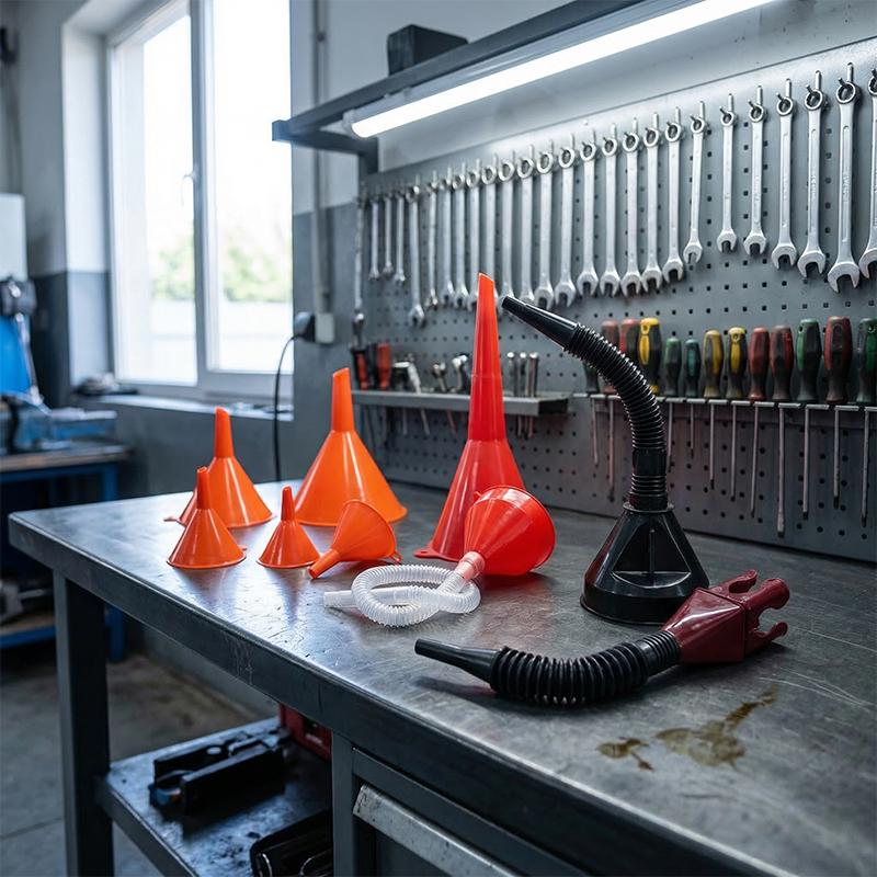 Set Corong Plastik Mobil 8 Bua - Tools Set Workshop ulasan dan harga