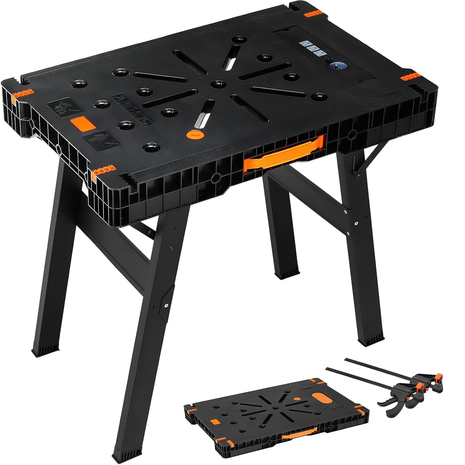 Meja Kerja Lipat dengan Klem & - Workbench Portable Fold ulasan dan harga