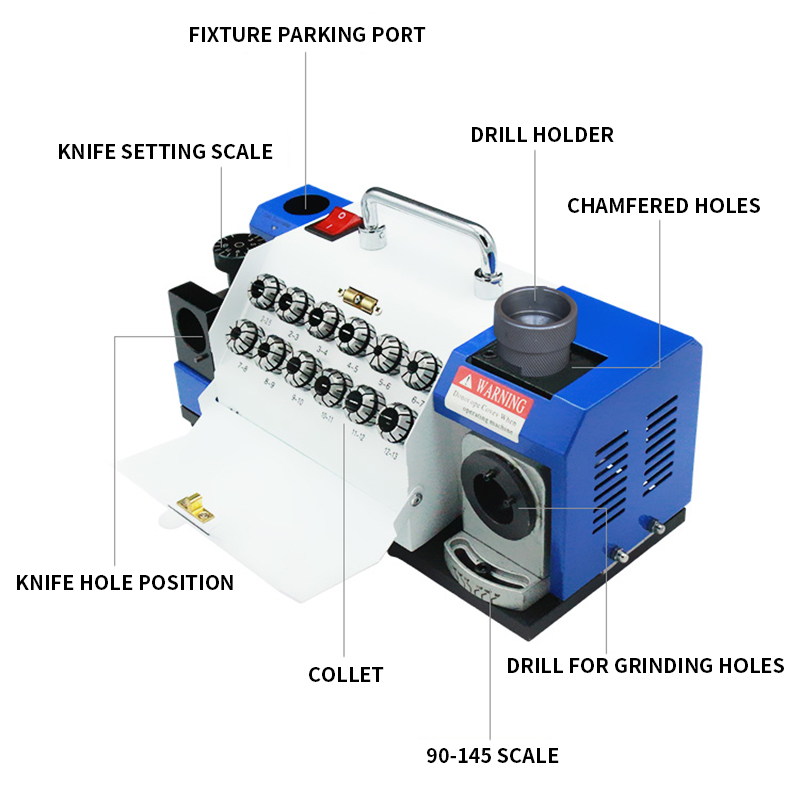 Mesin Asah Mata Bor Putar 3-13 - Workshop Tools Knife Sharpener ulasan dan harga