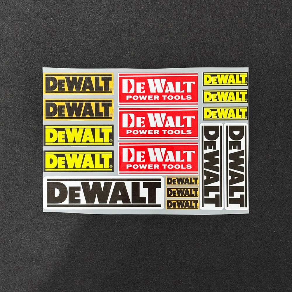 Stiker Logo Multi Pola untuk P - Workshop Tools Logo ulasan dan harga