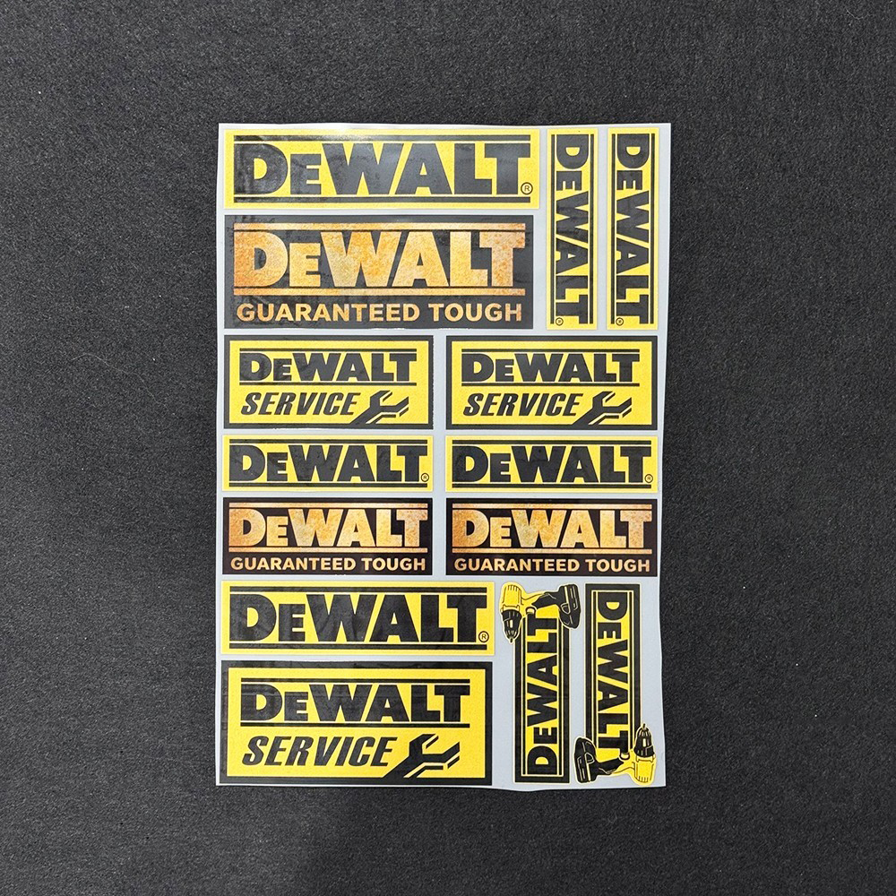 Stiker Logo Multi Pola untuk P - Workshop Tools Logo ulasan dan harga