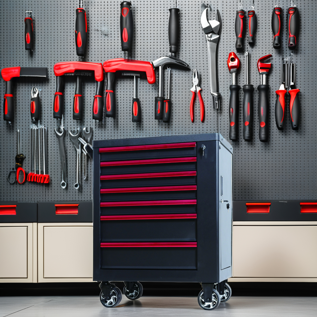 Troli Perkakas Baja Anti Karat - Workshop Tools Logo ulasan dan harga
