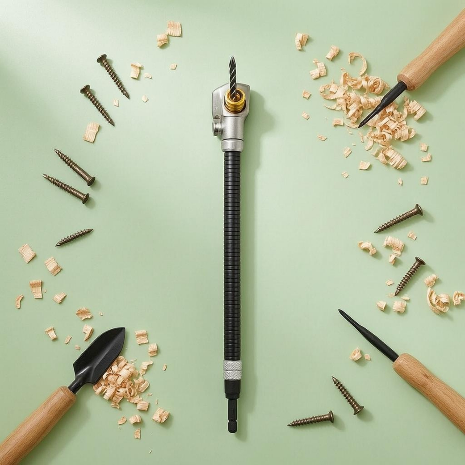 Adaptor Bor Sudut Baja Krom Va - Tools & Workshop Equipment ulasan dan harga