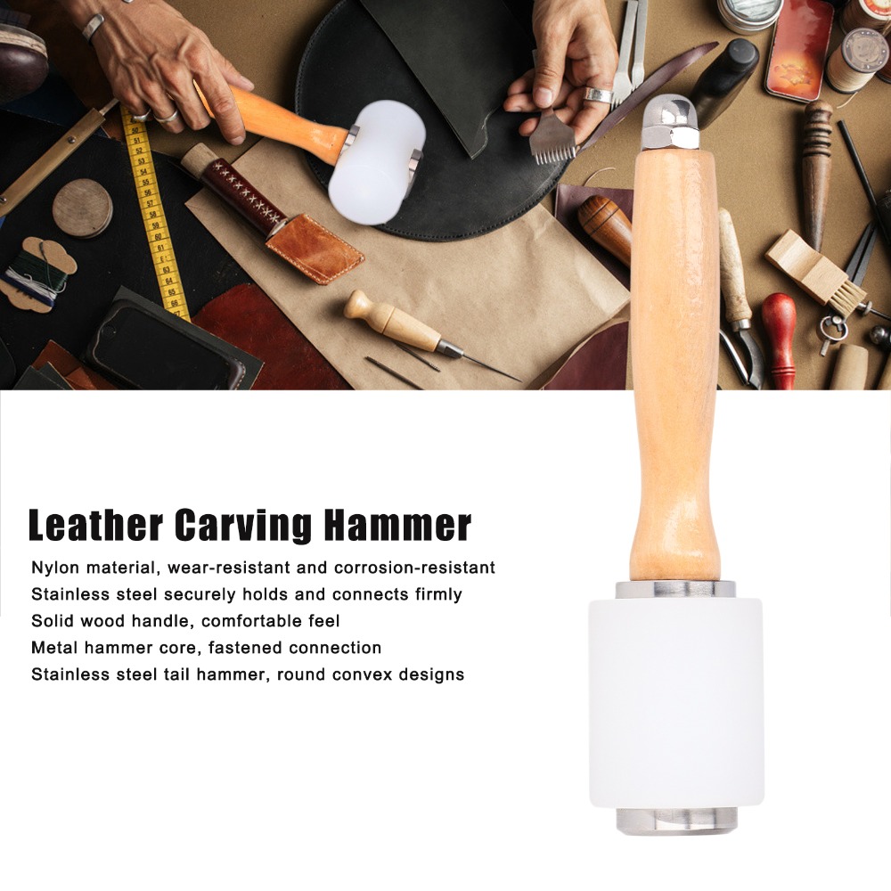 Palu Ukir Kulit Berbagai Bahan - Mallet Wood Carving ulasan dan harga