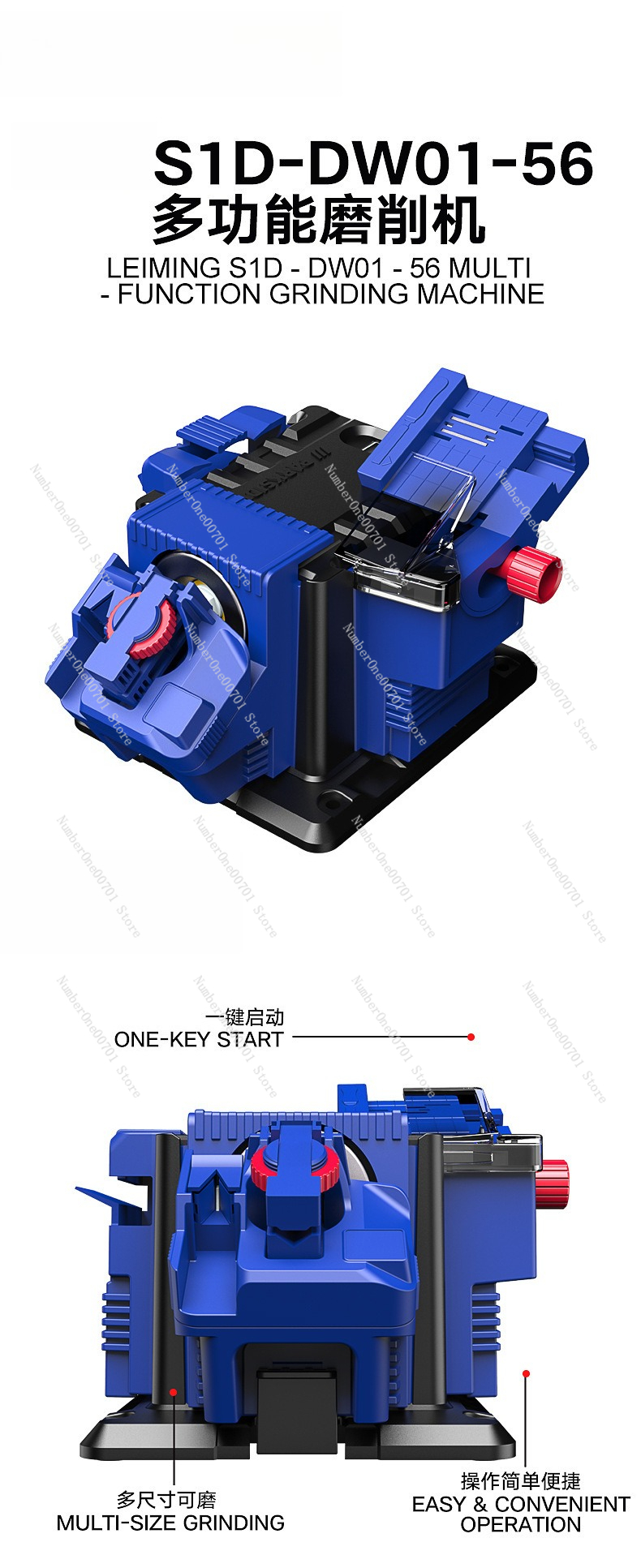 S1D-DW01-56/S1D-DW05-52 Mesin  - Workshop Tools Knife Sharpener ulasan dan harga