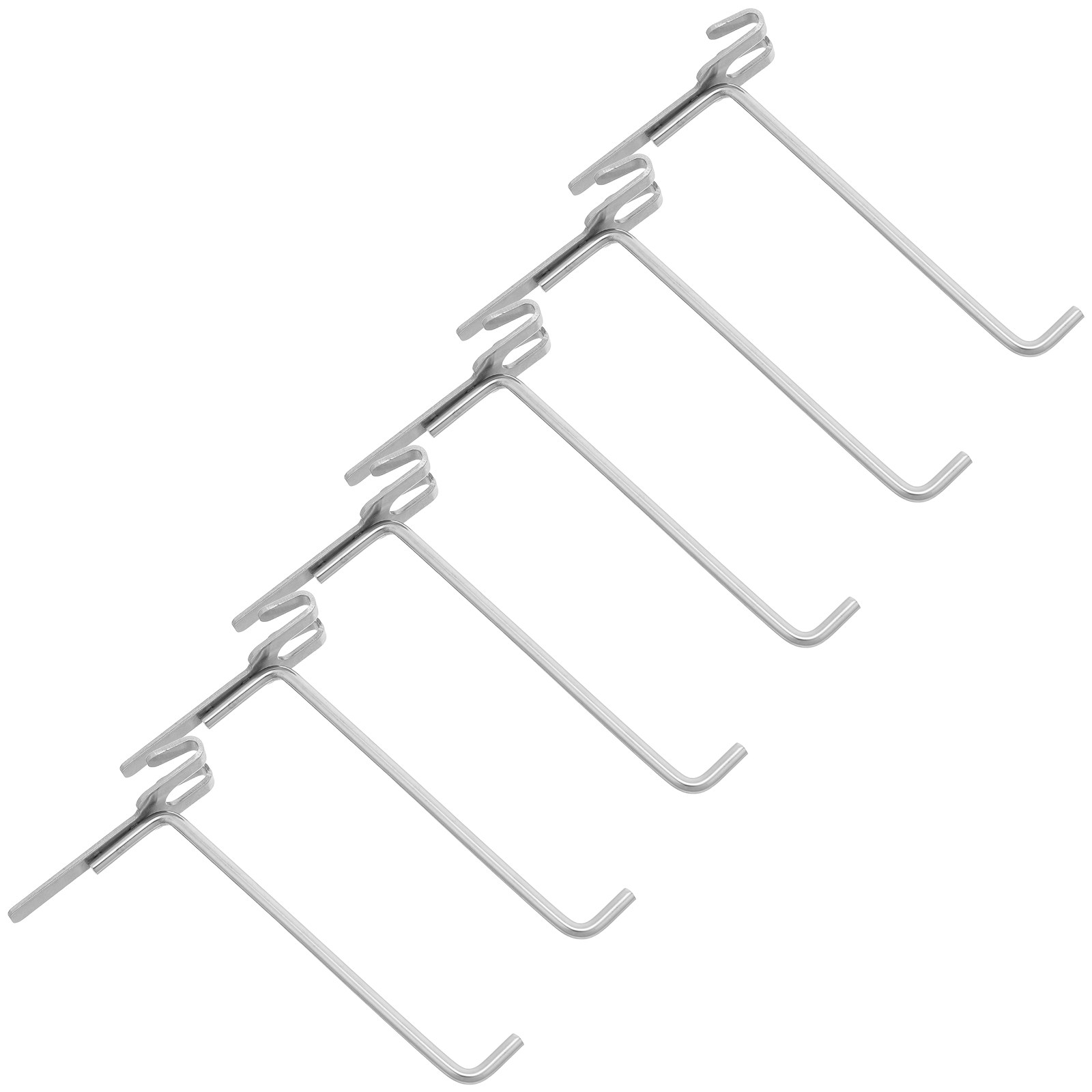 6 Buah Gantungan Pegboard Baja - Workshop Tools Shelf ulasan dan harga