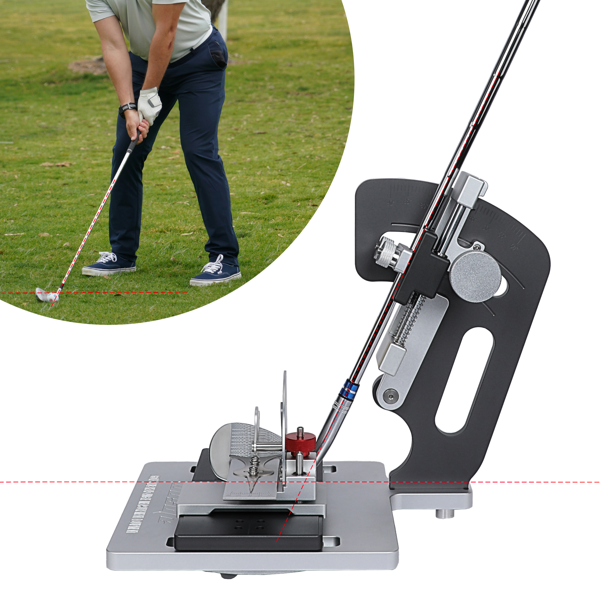 Alat Ukur Kepala Klub Golf Alu - Workshop Tools Logo ulasan dan harga