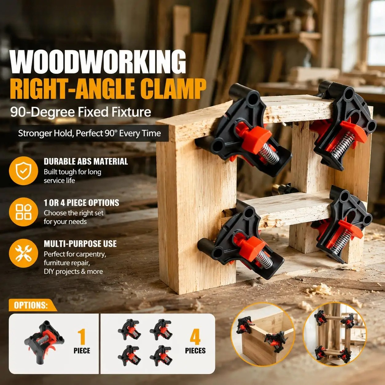 Penjepit Sudut Kanan 90 Deraja - Angle Clamp 90 ulasan dan harga