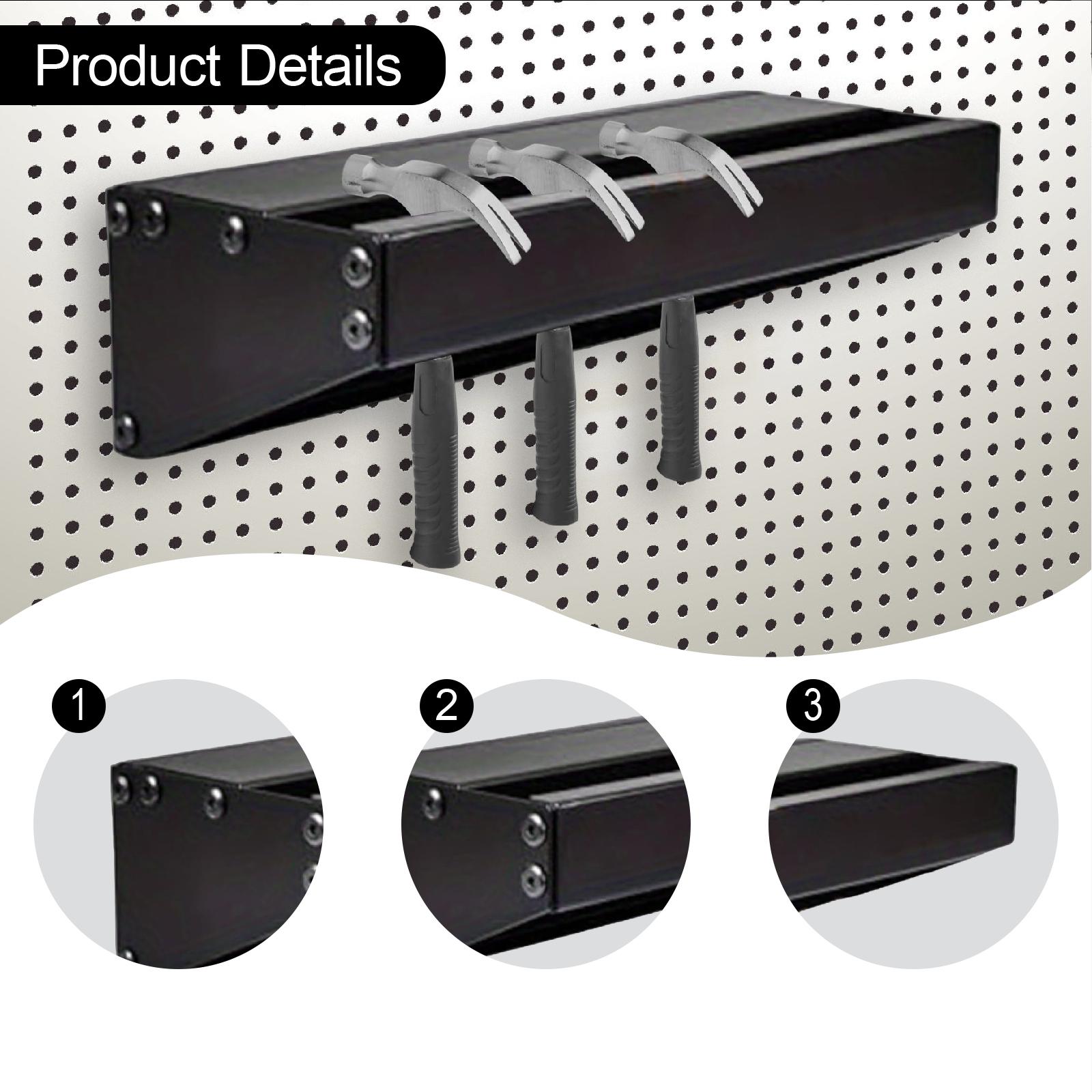 Rak Palu Logam Tugas Berat unt - Workshop Tools Shelf ulasan dan harga