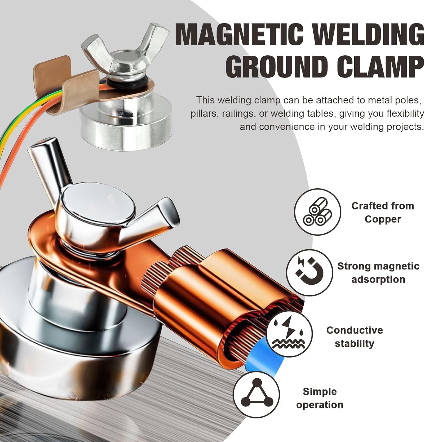 Alat Grounding Magnetik Kuat u - Tools For Welding Workshop ulasan dan harga