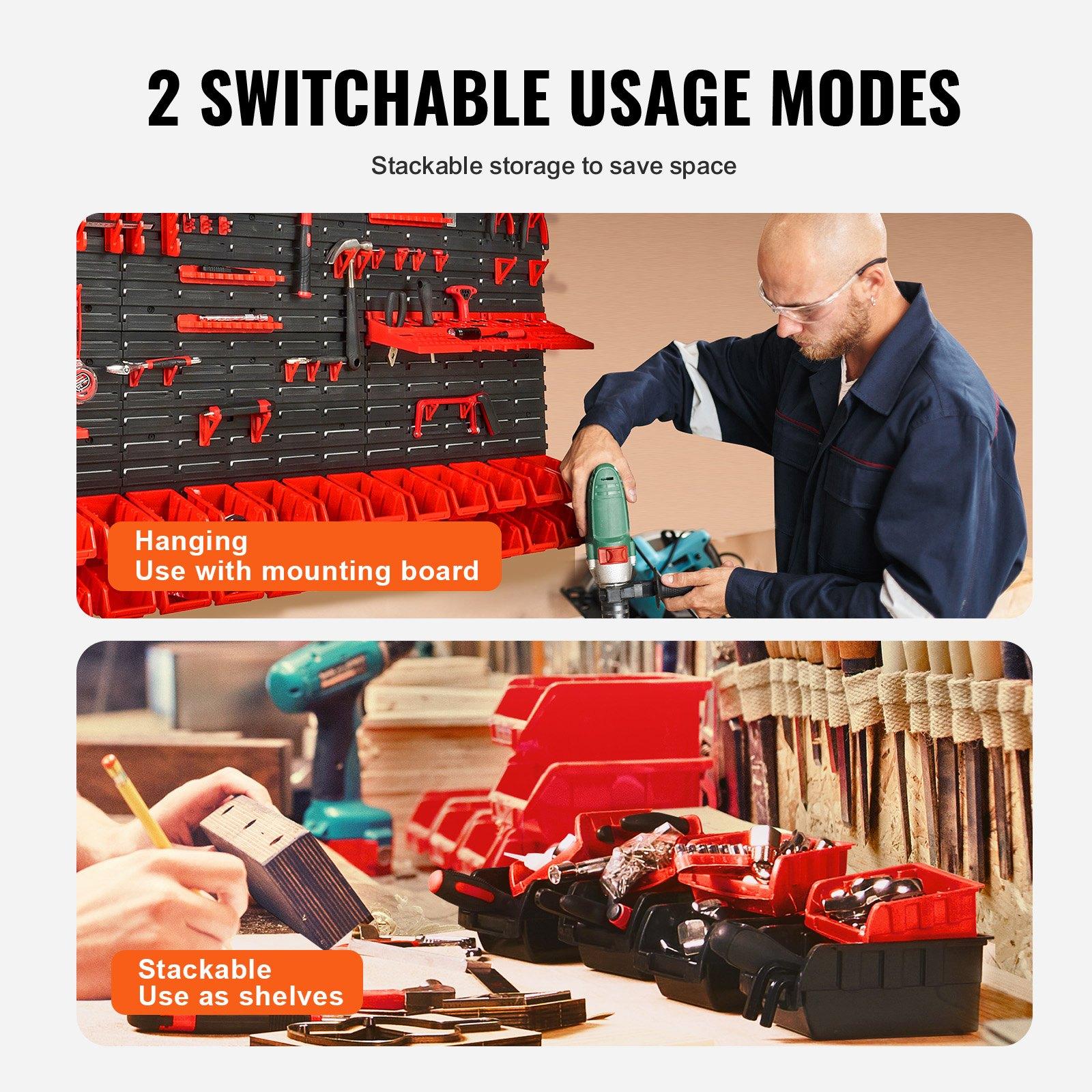 Rak Penyimpanan Perkakas Plast - Workshop Tools Shelf ulasan dan harga