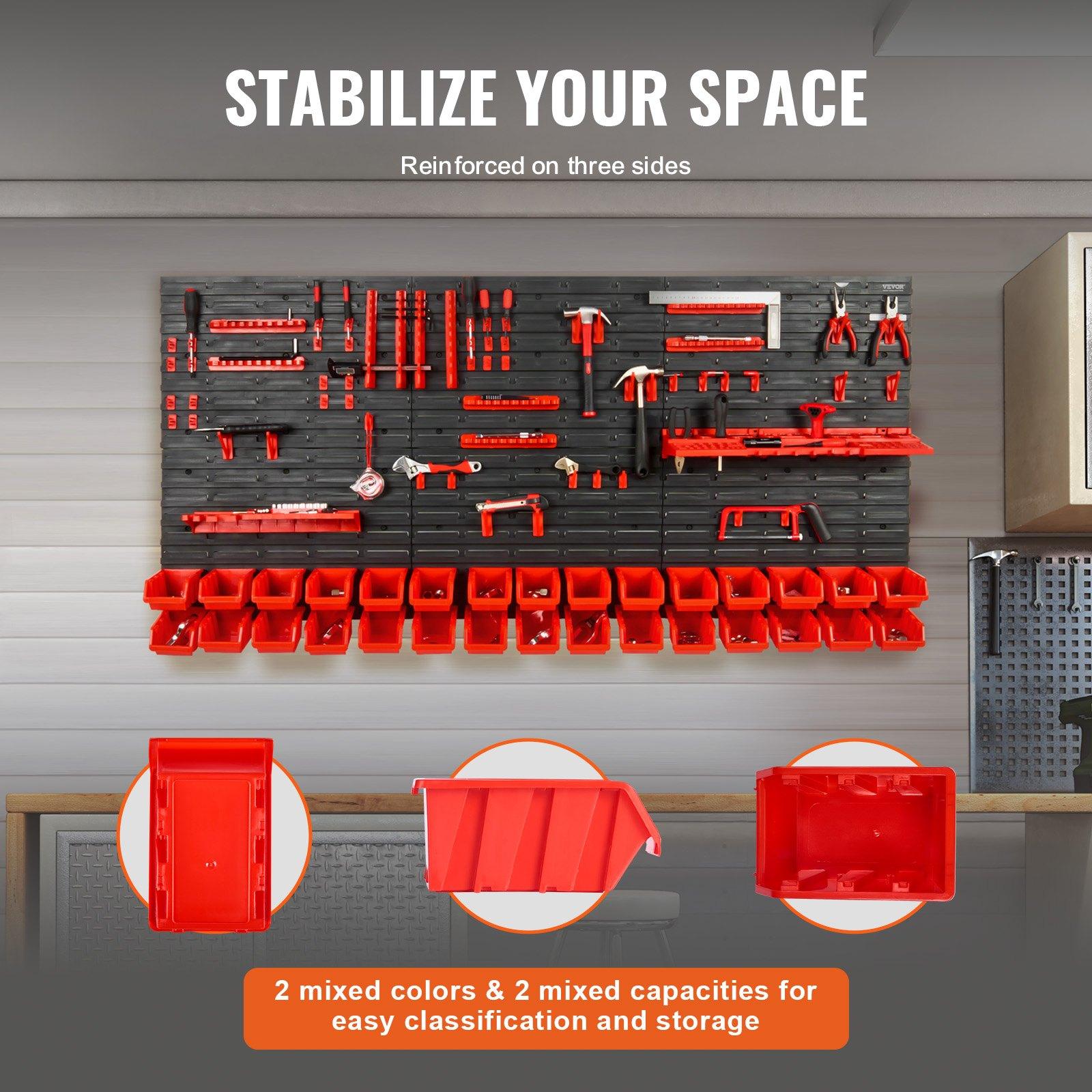 Rak Penyimpanan Perkakas Plast - Workshop Tools Shelf ulasan dan harga