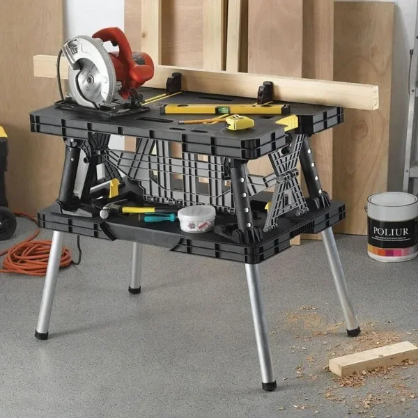 Meja Kerja Lipat Portabel Temp - Workbench Portable Fold ulasan dan harga