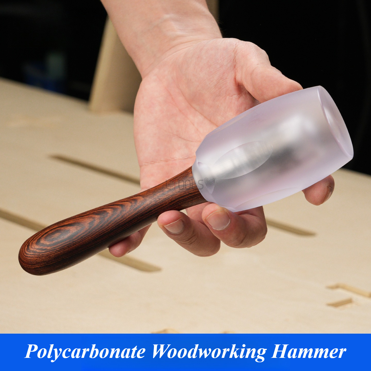 Palu Pengerjaan Kayu Anti Gore - Mallet Wood Carving ulasan dan harga