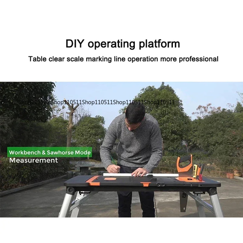 Meja Kerja Multifungsi 7-in-1, - Workbench Portable Fold ulasan dan harga