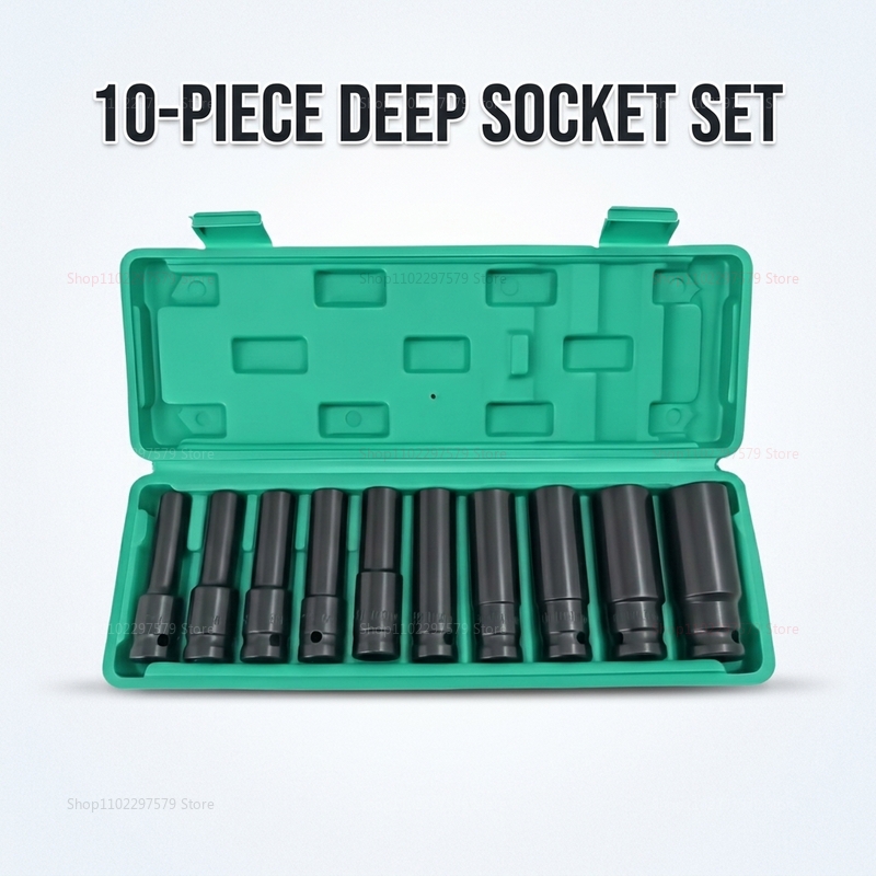 10pcs Set Kunci Soket 8-24mm A - Hand Tools In Workshop ulasan dan harga