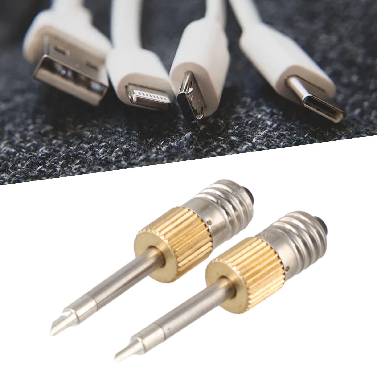 2 buah 50mm E10 Set ujung besi - Tools For Welding Workshop ulasan dan harga
