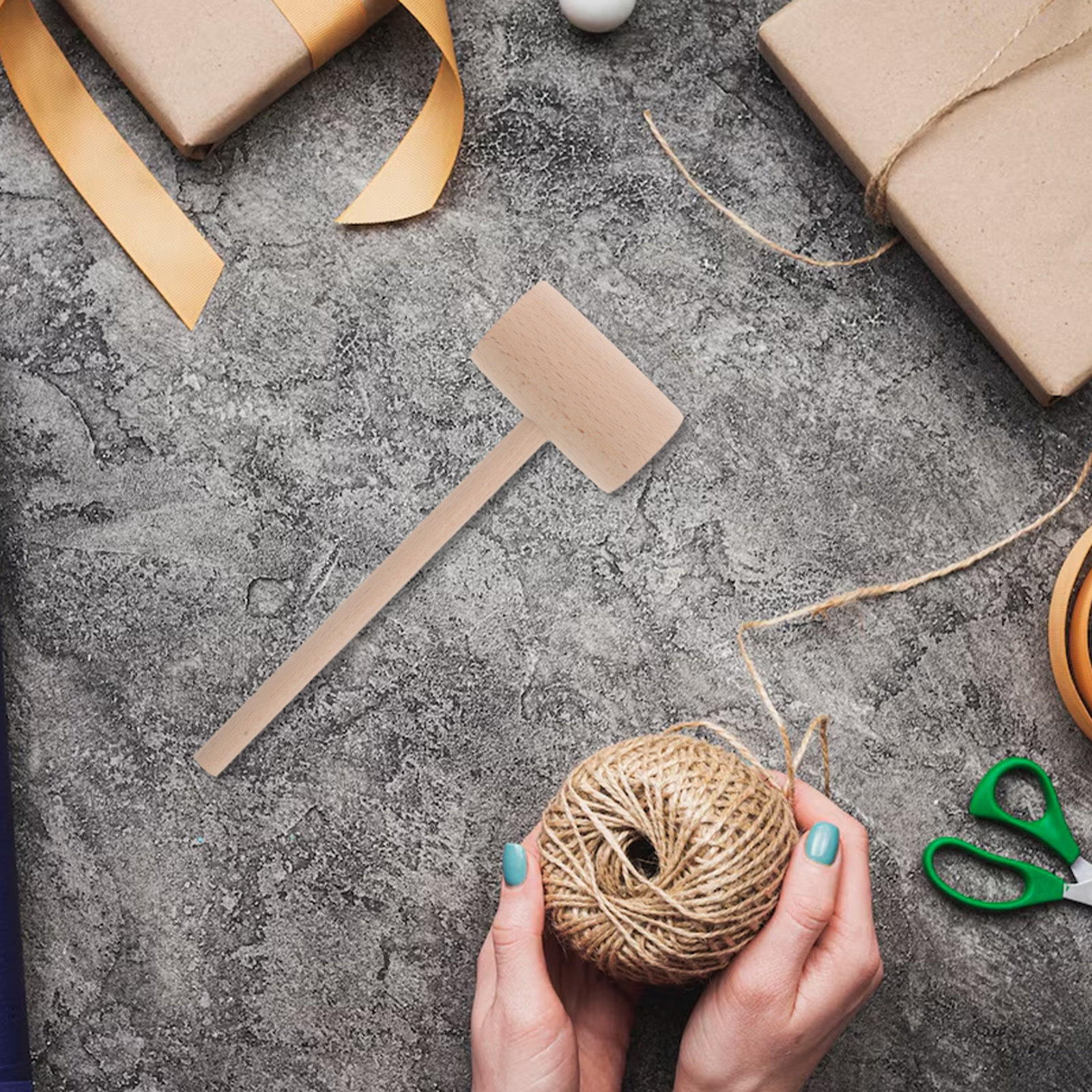 Kapak Kayu Kerajinan Tangan DI - Mallet Wood Carving ulasan dan harga