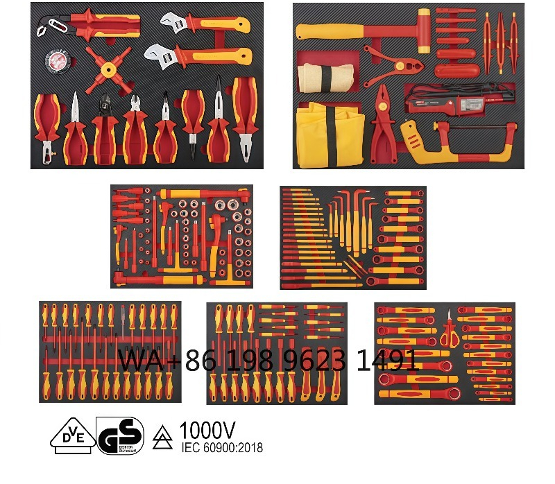 Set Peralatan Isolasi 198 Buah - Workshop Tools And Safety ulasan dan harga