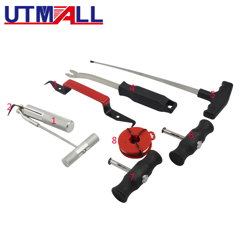7pcs Kit Pengganti Kaca Depan  - Car Workshop Tools Kit ulasan dan harga