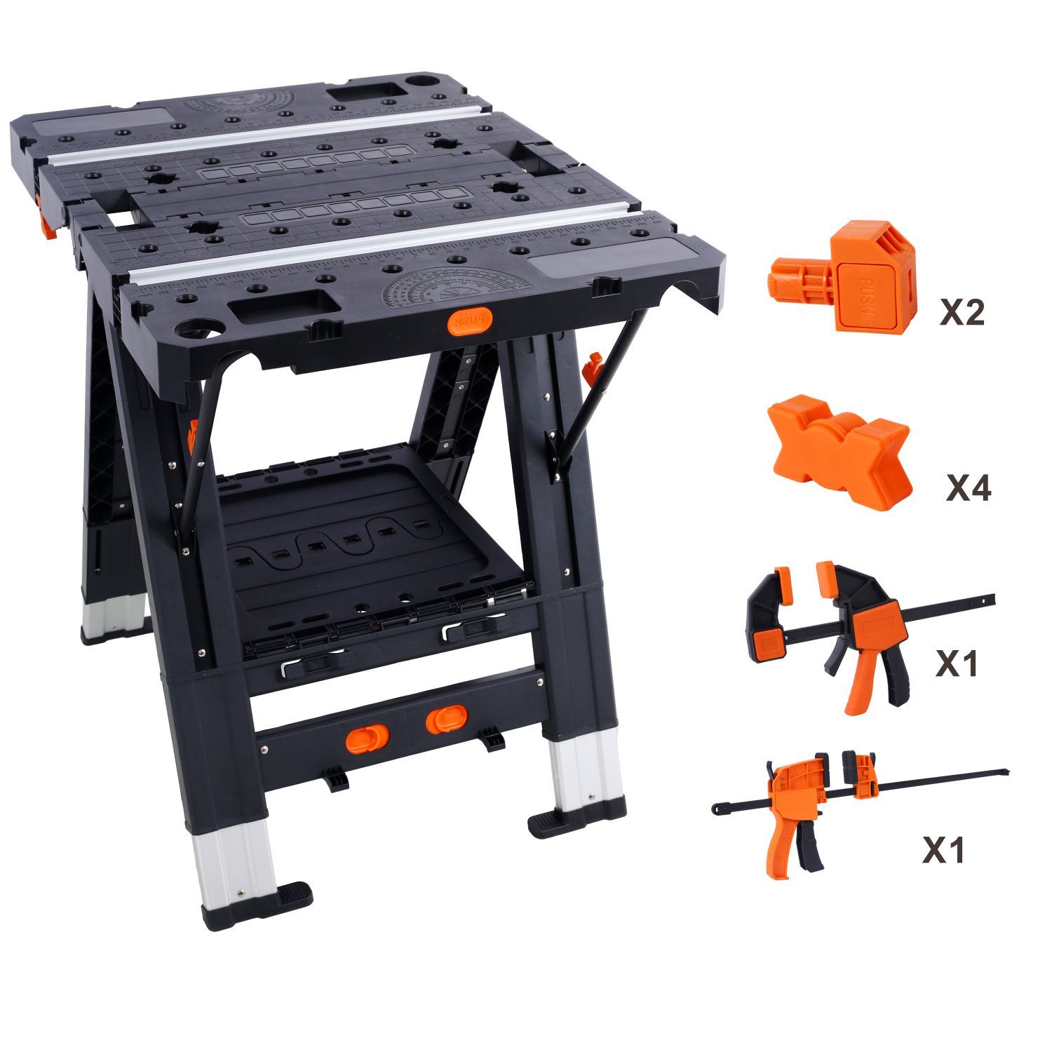 Meja Kerja Lipat Portabel 2-in - Workbench Portable Fold ulasan dan harga